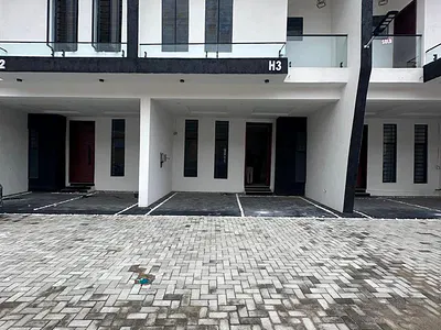 Newly Built 4 Bedroom Terraced Duplex with Pool — Ikota, Lekki, Lagos