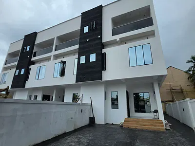 New 4 Bedroom Semi Detached Duplex with BQ — Ikeja, Lagos
