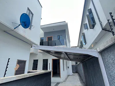 Newly Built 4 Bedroom Modern Fully Detached Duplex with BQ Available — Lekki, Lagos