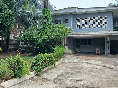 Well Built 4 Bedroom Detached House with BQ — Off Adeola Odeku, Victoria Island (VI), Lagos
