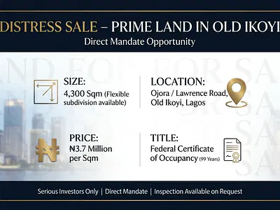 Land — Ikoyi, Lagos