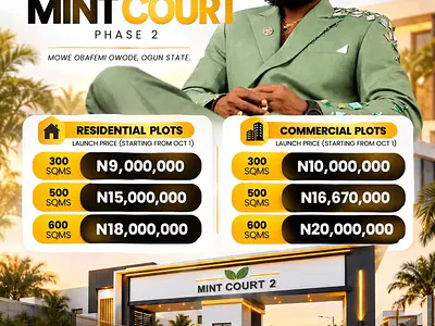 Residential Land with C of O — Mowe Town, Ogun