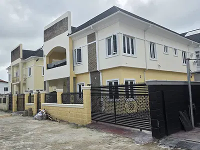 4 Bedroom Detached Duplex with Bq&study Room — Ikota GRA, Lekki, Lagos