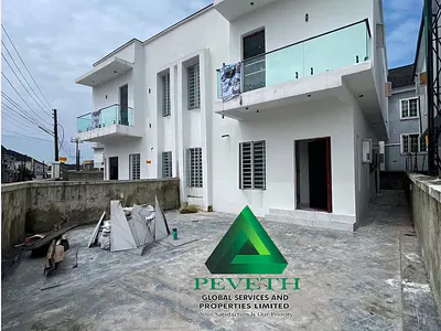 4 Bedroom Semi-Detached Duplex with BQ — Lekki, Lagos