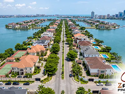 2,600 SQM Waterfront Land — Off 3rd Avenue, Banana Island Estate, Ikoyi, Lagos, Banana Island, Ikoyi, Lagos