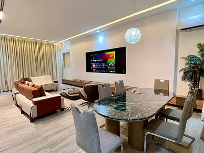 Luxury Furnished 3 Bedroom Apartment with BQ — Ikoyi, Lagos