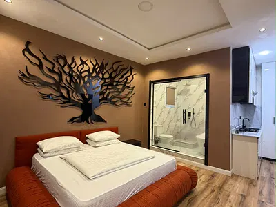 Luxurious Furnished Studio Apartment with Bathtub — Lekki, Lagos