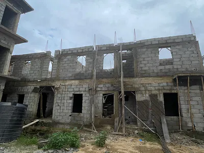 3 Bedroom Carcass Flat — Life Camp, Abuja