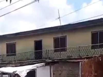 600SQM Land with a Storey Building Structure — Aguda, Surulere, Lagos