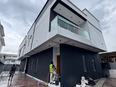 4 Bedroom Detached Duplex with BQ — Surulere, Lagos