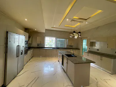 Five Bedroom Semi-Detached Duplex with BQ — Wuye District Abuja, Wuye, Abuja