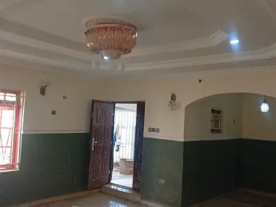 Spacious 3 Bedroom Bungalow + a Room BQ — Secured and Serene Estate, Orozo, Abuja