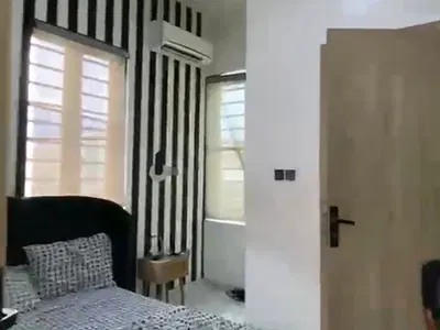 Large Fully Furnished 1 Bedroom Apartment with 24HRS Light, Gym, Pool. — Orchid, Lekki, Lagos