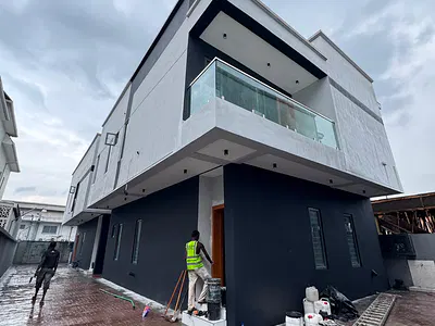 Newly Built 4 Bedroom Fully Detached Duplex with BQ — Surulere, Lagos