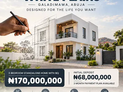3 Bedroom Detached Bungalow with BQ — Galadimawa, Abuja