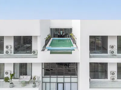 Stunning 1 Bedroom Apartment with Rooftop Pool, Gym, Elevator — Lekki Phase 1, Lekki, Lagos