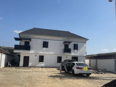 6 Bedroom Detached Duplex with 3 Shops in Front — Ijegun, Ikotun, Lagos