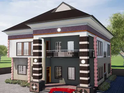 4 Bedroom Duplex with Boys Quarters — Akilapa Estate, Jericho, Ibadan, Oyo
