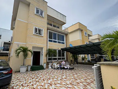 6 Bedroom Detached Duplex with BQ — Osapa London, Lekki, Lagos