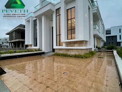 Contemporary 5 Bedroom Semi-Detached Duplex + BQ, Gym, Pool, Cinema — Ikate, Lekki, Lagos