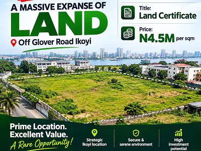 Land — Off Glover Road, Ikoyi, Lagos