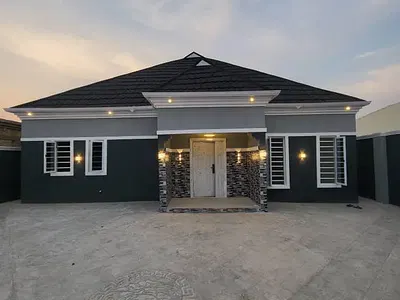 Newly Built 3 Bedroom Detached Bungalow with BQ — Success Estate, Off Akala Expressway, Oluyole Extension, Ibadan, Oyo