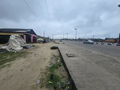 Directly Facing Express, Fully Fenced&firm Land Measuring 2,398.739SQMS — Abule Foli, Ibeju Lekki, Lagos