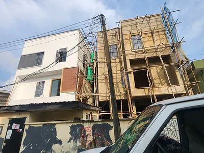 Newly Built 3 Bedroom Terrace Duplex with BQ — Off Adelabu, Surulere, Lagos