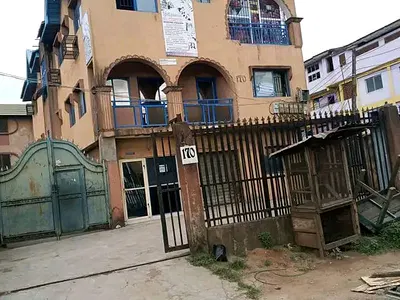 Commercial Block of 6 Numbers of 2 Bedroom Flat — Agege-Iyana Ipaja Road, Agege, Lagos