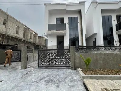 Newly Built 4-Bedroom Fully Detached Duplex with BQ — Sangotedo, Ajah, Lagos