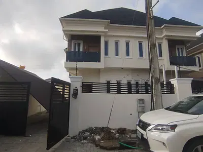 Spacious 4 Bedroom Semi Detached Duplex with BQ — HRC Estate, Harris Drive, Ikota VGC, VGC, Lekki, Lagos