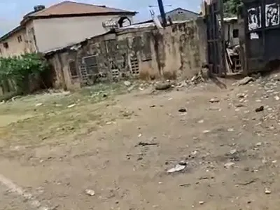 10 Plots of Dry Bareland on Major Road Ok for All Commercial Purposes — Isolo, Lagos