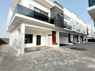 Exquisite 3 Bedroom Terrace Duplex with a Room BQ — Ikota, Lekki, Lagos
