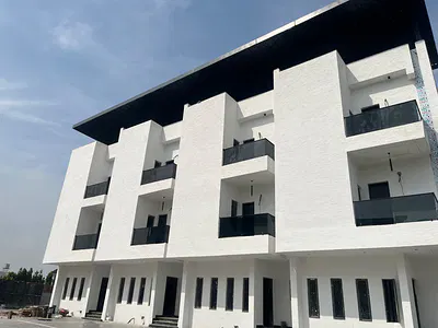 4 Units of 4 Bedroom Terrace Duplex with a BQ and Roof Top — Alex Close, Life Camp, Abuja