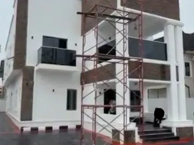 New 4 Bedroom Fully Detached Duplex with Exquisite Modern Amenities — Williams Estate Akowonjo, Egbeda, Alimosho, Lagos