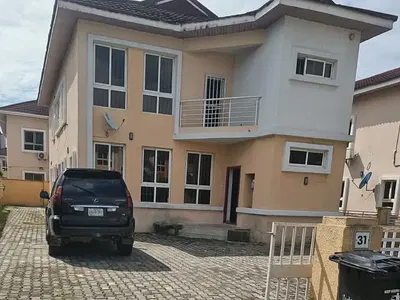 Luxury 4 Bedroom Fully Detached Duplex & a BQ in a Well Secure Estate — Lekki, Lagos