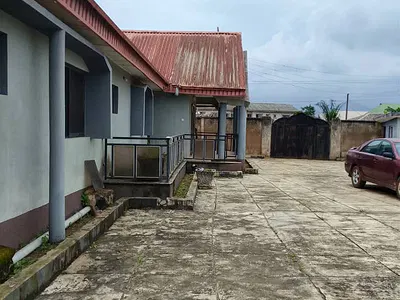 Residential Land with 5 Bedroom Bungalow — Ipaja, Lagos