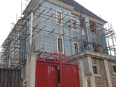 Newly Built 2 Bedroom Flat — Opposite Alidada in an Estate, Ago Palace, Isolo, Lagos