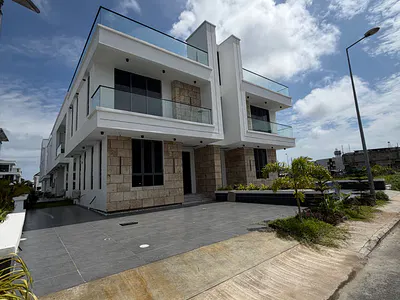 Brand New 5 Bedrooms Semi Detached House with BQ — Cowrie Creek Estate, Ikate, Lekki, Lagos