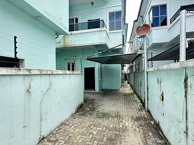 Well Maintained 4 Bedroom Semi-Detached Duplex with BQ — Chevron Alternative Route, Lekki, Lagos