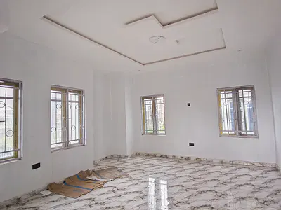 Smart Spacious Newly Built 3 Bedrooms Apartment. Upstairs — In 24/7 Power Supply Estate at Abraham Adesanya Axis, Ajah, Lagos., Ajah, Lagos