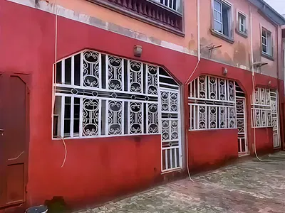 3 Bedroom Apartment Plus 3 Units of Self Contain on Half Plot of Land — Sars Road, Port Harcourt, Rivers