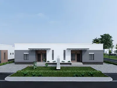 2 Bedroom Semi-Detached Bungalow — Governors Lodge Road New Karu, Karu, Nasarawa