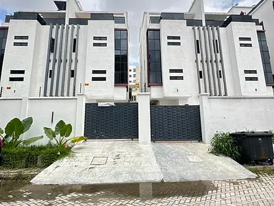 4 Bedroom Semi Detached Duplex with Rooftop, Elevator & BQ — Ikoyi, Lagos