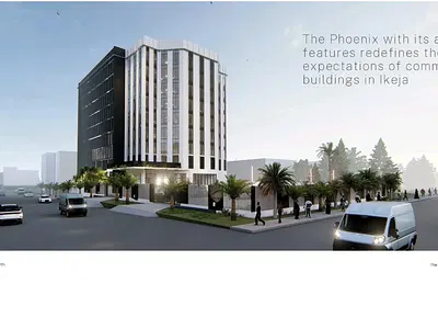 A Modern Sophisticated 8 Floor Office Building — Mobolaji Bank Anthony Way, Ikeja, Lagos