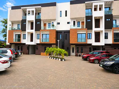 Newly Renovated 4 Bedrooms Terraced Duplex with BQ — Off Awolowo Road, Ikoyi, Lagos
