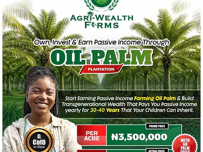 1 Acre Palm Oil Tree Plantation — Ibadan, Oyo