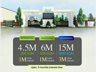 Full Plot of Landed Property — Ugwogo Nike, Enugu, Enugu