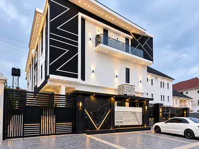 2-Bedroom Semi-Furnished Apartment — Golden Palm Estate, Orchid Road, Chevron, Lekki, Lekki Phase 2, Lekki, Lagos