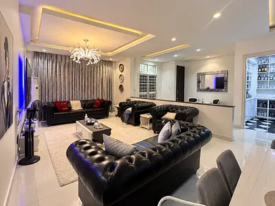 Tastefully Finished 5-Bedroom Terraced Duplex with BQ — Katampe (Main), Katampe, Abuja